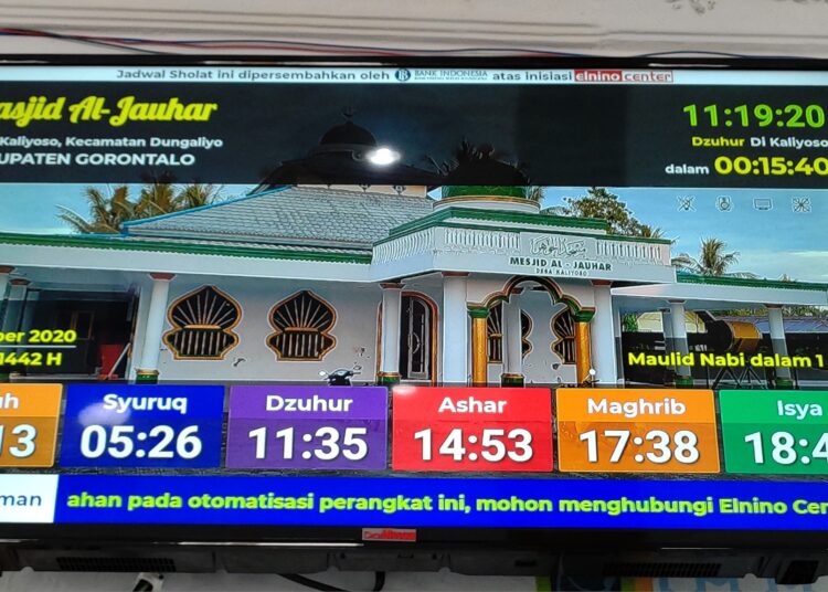 Elnino Center Akan Digitalisasi 130 Masjid di Gorontalo