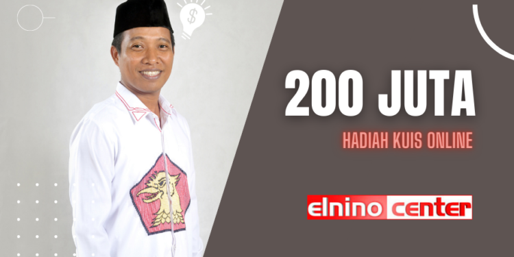 Elnino Bagikan Rp. 200 juta Via Kuis Online dan Siapkan Rp. 50 Juta Lagi