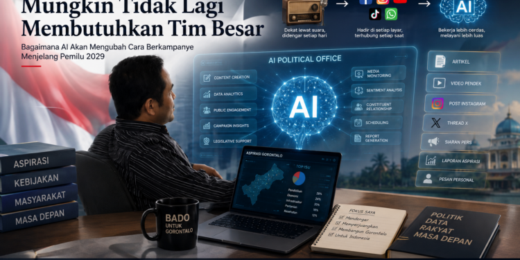 Politisi Masa Depan Mungkin Tidak Lagi Membutuhkan Tim Besar